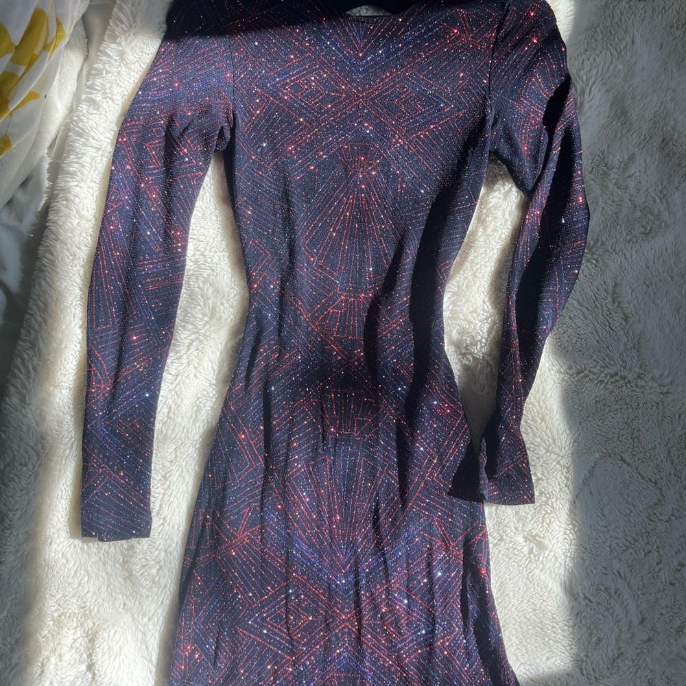 Sparkly fitted Art Deco Dress